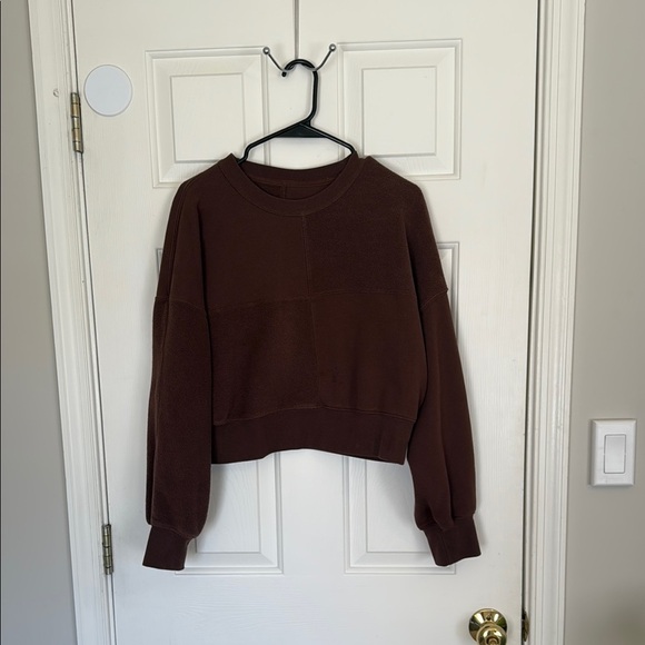 Abercrombie & Fitch Sweaters - Cropped Chocolate Crew Abercrombie
